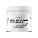 Livingood Daily Pra Pro Post Biotics Blend Powder, Digetical Health Supplement with Pregories from Organic Blue Agive Inulin, SBO Progories for Women & Men, Non GMO, Vegan, 30 Servings