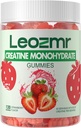 Creatine Monohydrate Gummies 5000mg for Men & Women, Chewables Creatine Monohydrate Suplemen (120 Count) - Strawberry 120 Gummies