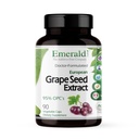 EMERALD LABS European Grape Extract - Antioksidant & Imune Supplement - Supply Blood Flow - 90 Vegetable Capsules (Supply 90 Hari)