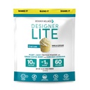 Designer Wellness, Designer Lite, Low Calorie Natural Protein, Prebiotic Fiber, Key Vitamin & Mineral, Vanilla Cupcake, 25.6 Ounces