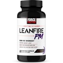 Force Factor LeanFire PM Wlighing Loss Pill for Women & Men, Fat Burner & Overnight Woss Pill to Burn Fat, Boost Metabolisme, Impreve Sleep, Powerful Formula for Incredible Capsules, 60 Capsules