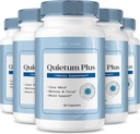 Rize labs - Quietum Plus Tinnitus Relief Capsules Suplement, Advanced Formula Reduce Ear Ringing, Pil untuk Mendukung Fungsi Pendengaran (300 Kapsul)