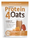 Pescience Protin4Oats, Protein Powder untuk Membuat Amazing Tasting Protein Oatmeal, dengan Whey dan Casein, Gluten Free, Peanut Butter and Honey, 12 Servis
