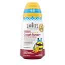 Zarbee 's Children' s Daytime All -in One Honey Cough Syrough + Mucus, Throat & Nasal for Kids 6-12 + Dark Honey, Ivy Leaf Extract, Zinc Turmeric Root, & B-Vitamin, Drug-Free, Grape, 4 fl oz