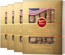 4 Kotak Akar Ginseng Amerika - Super Long Jumbo Wisconsin Ginseng (4oz / Box) Performance & Mental Health for Men & Women