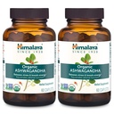 Hilaya Organik Ashwagandha, 120 Hari Suply, Herbal Suplemen untuk Relief Stress, Energi Dukungan, Kadang-kadang Sleepliness, USDA Organik, Non- GMO, Vegan, Gluten Bebas, 670 mg, 60 Caplets, 2 Pack