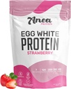 Anea Egg White Powder 124; 25g Protein 124; Dairy Free 124; Gluten Free 124; Fat Free A4; Amino Acids 124; High Biological Value (1.5 Pound (1.5 Pound 1) (1.5 Pound 1), Strawberry)