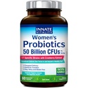 Produksi Vitalitas Innate untuk Perempuan, 50 Milyar CFUs, 17 Strains Proven, 60 Veggie Caps, diformulasikan dengan Pregories dan Cranberry Extract, Non-GMO, Support Vaginal, Digeply and Immune Health