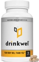 drinkwel untuk Better Mornings - Premium Multivitamin Suplement - Liver Support & Imune Suite - Milk Thistle, Vitamin C, Zinc, Magnesium - 30 Count - Single Bottle