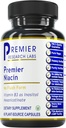 Premier Research Labs Niacin - Flush Free Niacinin dengan Inositol Hexanicocinate, Niasin No Flush, B3 Niacinamide Suppplemen Vitamine for Blood Circulation Support - 60 Vegetarian Capsules