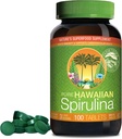 Nutrex Hawaii, Murni Spirulina 500 mg, Vegan, Supports Immune System, Heart, Cells and Energy, 100 Tablet