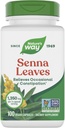 Nature 's Way Senna Leaves, Relieves Occational Constipation *, 1.350 mg per 3- Capsule Serving, Non-GMO Project Verified, 100 Capsules (Packaging May Vary)