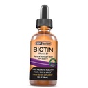 SBR Nutrition Biotin Cair Drops, 5000mcg per Serving (60) 1.0Fl.oz (30ml) Vanilla
