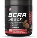 Amino Acid Energy Powder dengan BCAA, Best Intra & Post Workout Recout Drink, Muscle Recovery & Endurance Pouder dengan BCAA Supports Muscle Growth, Honeydew Flavor, 22g