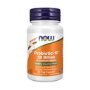 Now Foods Suplemen, Probiotic-10 ™, 25 Miliar, with 10 Prototic Strains, Dairy, Soy dan Gluten Free, Strain Verified, 50 Veg Capsules