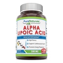 Murni Acid Alpha Lipoic 300 Mg Capsules, 120Count * Supports Cardiovaskular Health & Energy Production *