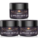 Ajoblanco 600mg Islam alami Shilajit Resin Organik - Himalaya Gold Shilajit Resin dengan Organic Ayurvedi Blend Tinggi Potensi Energi, Kekuatan dan Kebal, Kembaran 3