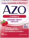 AZO Cranberry Tract Kesehatan Diet Caplets - 50 Ct., Paket 6