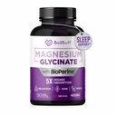 Magnesium Glycinate 400mg - 5X Higher Absorpsi - Dukung Stress Relief, Sleep, Bone Health - 100% Chlated - Pure Magnesium Suplemen - 90 Veggie Capsules