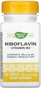 Nature 's Way Vitamin B2, 100 mg Riboflavin, 100 Kapsul, Paket 2