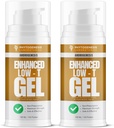 Enhanced Formula - Low T Dukung Gel - T Booster for Men - Muscle Recovery, Energy Booster, Healthy Aging - Sekarang dengan Vitamin D3, K2, B6 dan L-Arginine
