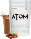 Asitis Nutrition AS- adalah Atom Whey Protein 1kg / 35.2 Oz dengan Enzymes Digetical 124; Amerika Serikat Labdoor yang diakui untuk Accuracy & Kemurnian 124; Choco Hazel Fusion Flavor 124g Protein 124; 5.7g Bcaa