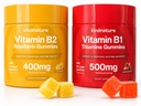 Kebaikan B-Vitamin Boost: B1 Thiamine 500mg & B2 Riboflavin 400mg Duo untuk Anak-anak & Dewasa