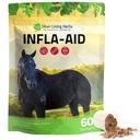 Silver Lining Herbs Infla-Aid for Horses - Natural Anti Inflammatory Suplement for Inflammation Relief - Supports Recovery, Comfort, and Mobility in Muscles, Tentons & Joints - 1 lb Bag (60 Servings)