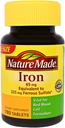 Nature Made Iron 65 mg Tablet 180 ea (Paket 3)