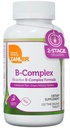 Zahler B-Complex Vitamin for Women & Men - Vitamin B Complex - B Vitamin Complex dengan B1 B2 B5 B6 B9 B9 B12 - Advanced 2 - Sistide-Stage Gluten Free Kosher Nor-GMO VIT B (120 Tablets)