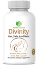 Rambut Suci, Skin dan Nails 60 Capsules 5000 mcg Biotin P-amino Benzoic Acid, ekstrak Horse, Fo- Ti, Bamboo ekstrak, Stinging Nettle, Cina Peony, Spirulina, Saw palmetto