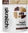Skratch Labs Recovery Drinder Mix - Oat Milk Latte - Post Workout Powder - Complete Plant Protein dan Program- 56mg of Caffeine from Coffee - 12 Servings - Gluten Free, Kosher, Non-GMO