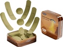 PFAS Free & Latex Free 124; Eco- Friendly Compostable Bandaids for Sensitive Srines & Scrapes 124; Flexible Fabric Family Pack (100 Count)