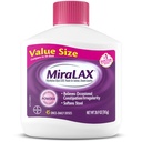MiraLAX Laxative Powder, Relief Sembelit Lembut untuk Dewasa, Stool Softtener dengan PEG 3350, Laxative Non-stimulan, Efek Sisi Harsh, Laxative Osmotic, 45 Dose