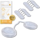 O2 Nose Filter with 3M Filtrasi - Nose Filter for Alergi - Nasal Filter for Alergi - Nostril Dust Mask, Smoke & Allergy Filter (Ukuran Kecil, Paket 10)