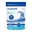 Hydrant-Bulk Hidration Powder, Unfeared, 50 Servis Cepat Akting Electrolite Rehydration Powder - Zero Sugar Flavorless Drink for Daily Use, Travel & Workout