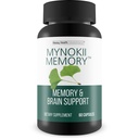 Mynokii Memory - Nootropic Brain Suplement - Memory & Brain Support with Ginkgo Biloba & DMAE - Aid Memory, Focus, Produtivitas - Propiness Clear Thinking & Concentration
