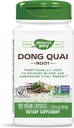 Nature 's Way Dong Quai Root, 565mg, 100 Capsules (Paket 2)