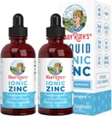 MaryRuth Organics, Ionic Zinc Liquid Drops for Immune Support Unflagranted 4oz. (120 ml) 2 Pack