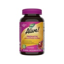 Alam Hidup! Prenatal Multivitamin, Plant-Based DHA for Baby 's Healthy Brain & Eye Development *, Vegetarian, Orange and Raspberry Lemonade Flavored, 90 Gummies (Packaging May Vary)