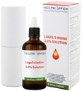 2,2% Solusi Iodin Lugol 3.4 Fl Oz 124; Farmasi Tingkat Ingredibilitas 124; Solusi Lugo Dibuat dengan Iodin dan Potasium Iodide. Heiltropfen ®