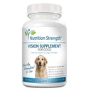 Perawatan Mata untuk Penampakan Hari Anjing dengan Lutein, Hobxanthin, Astaxanthin, CoQ10, Antioksidan Bilberry, Vitamin C, Vitamin E Dukungan untuk Masalah Mata Anjing, 120 Tewable Tablet
