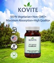 Bawang putih 500 mg 100% Vegetarian - 90 Vegetable Capsules