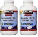 Kirkland Signature Glucosamine dengan MSM, 375 Tablet (2 Pack)