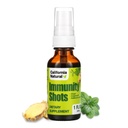 California Natural Immunity Shots 1oz Bottle, Organic Ginger Root, Oregano Oil - Enable & Pure Immune System Booster - Immune System Support & Wellness Shot (Pack of 1)