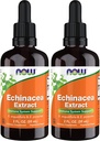 Suplemen SEKARANG, Ekstrak Echinacea dengan Dropper, Dukungan Sistem Imune *, 2-Ounce (Paket 2)