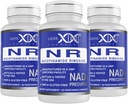 Genex Formulas NR Nicotinamide Riboside 300mg (3 Pack) NAD + Preasor for Heally Aging - GMP- Sertifikasi, Non-GMO, Gluten-Free, Vegetarian