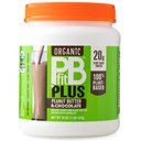PBfit Vegan Organik Peanut Butter & Chocolate Plus Powder, 1 Pound