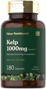 Tahoe Nutrititional Kelp Suplement Capsules 124; 10000mg 124; 180 Count 124; Non-GMO & Gluten Free Extract