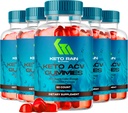(5 Paket) Keto Rain Gummies - Keto Rain Advanced ACV Gummys, Keto Rain ACV Gummy 1050MG - All Natural Keto Apple Cider, KetoRain ACV Gummys, 300 Gummy selama 5 Bulan